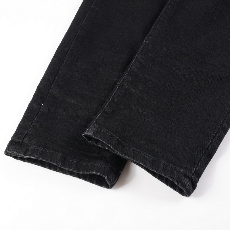 Square Ripped Jeans