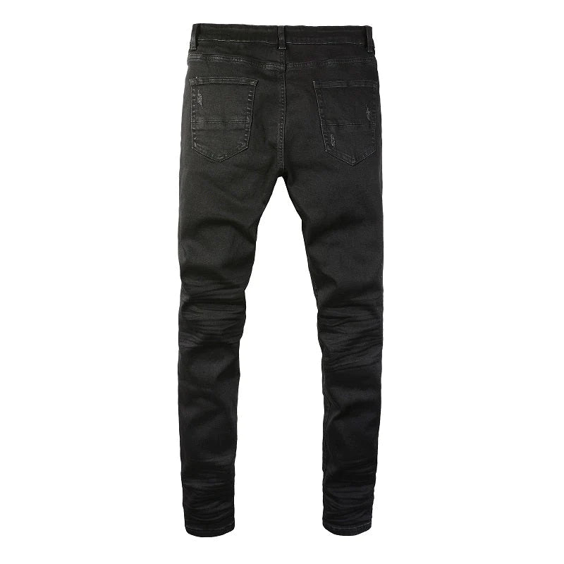 Square Ripped Jeans