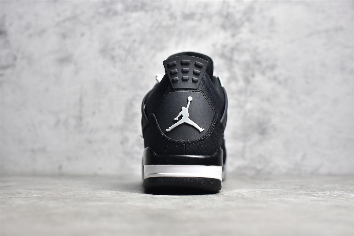 Jordan 4 Retro Black Canvas