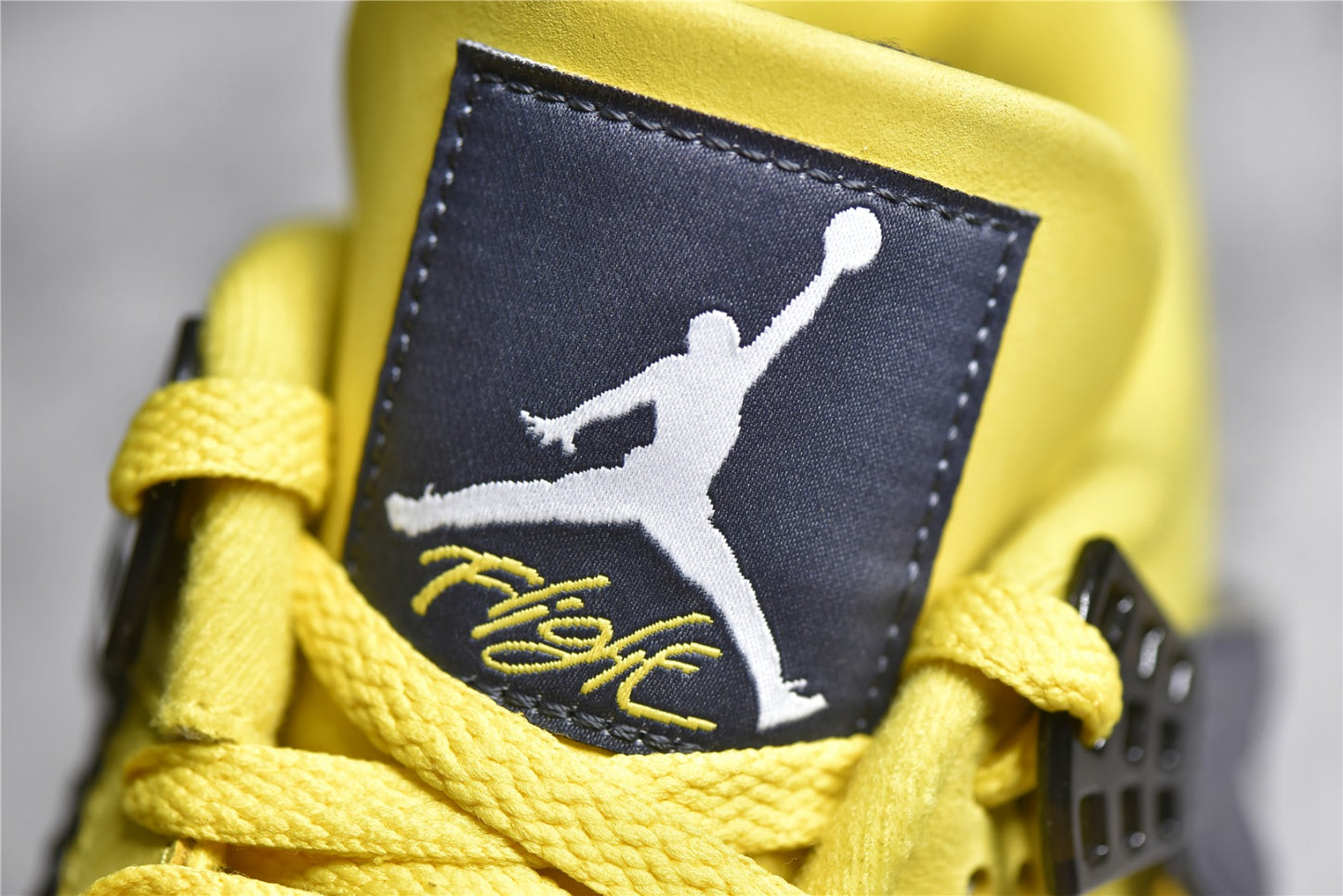 Jordan 4 Retro Lightning Tour Yellow