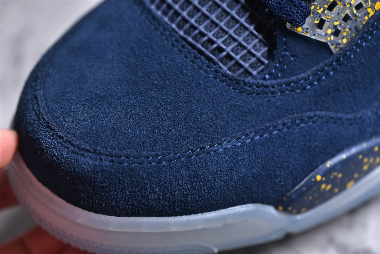 Jordan 4 retro 'michigan wolverines' pe