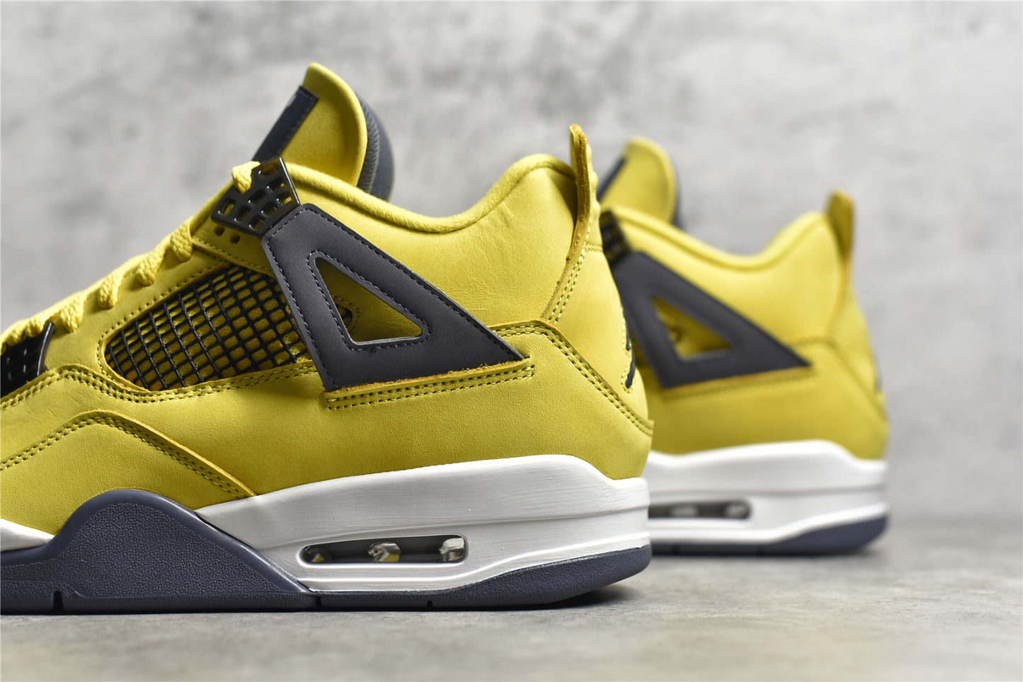 Jordan 4 Retro Lightning Tour Yellow