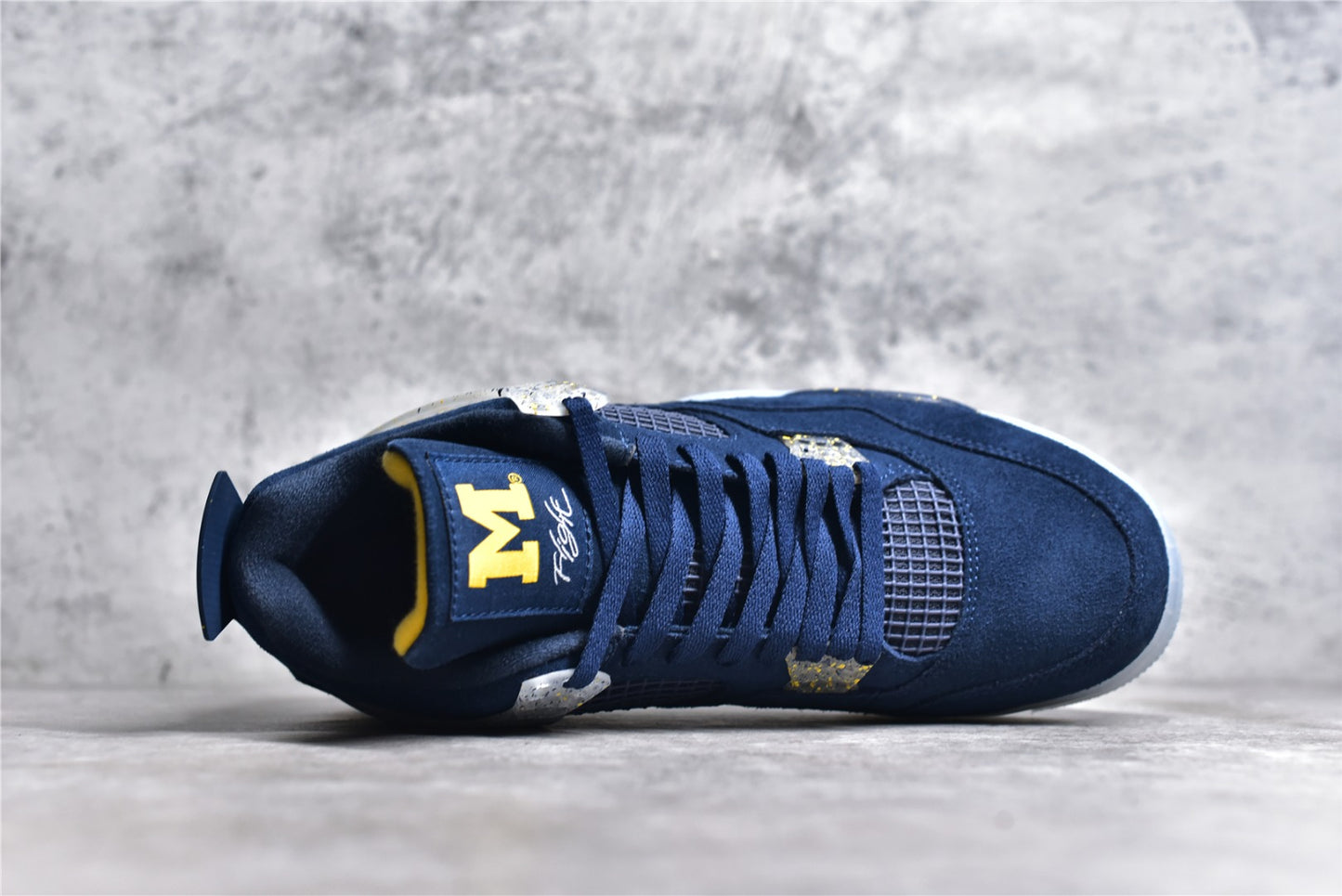 Jordan 4 retro 'michigan wolverines' pe