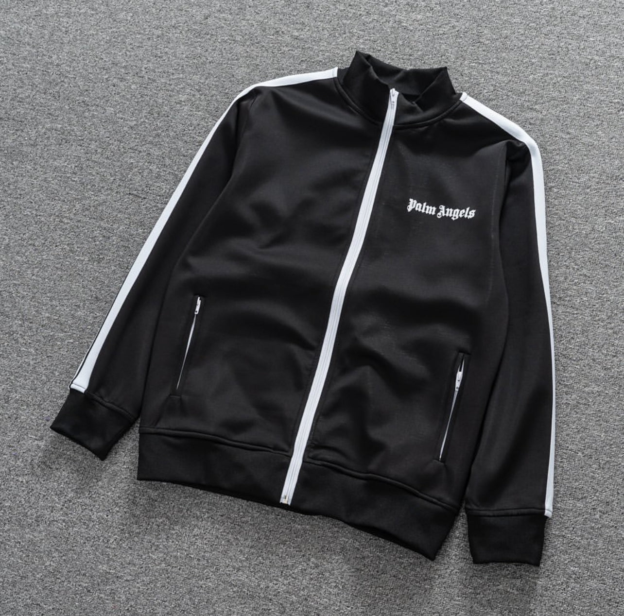 Palm Agels Track Jacket (Black)