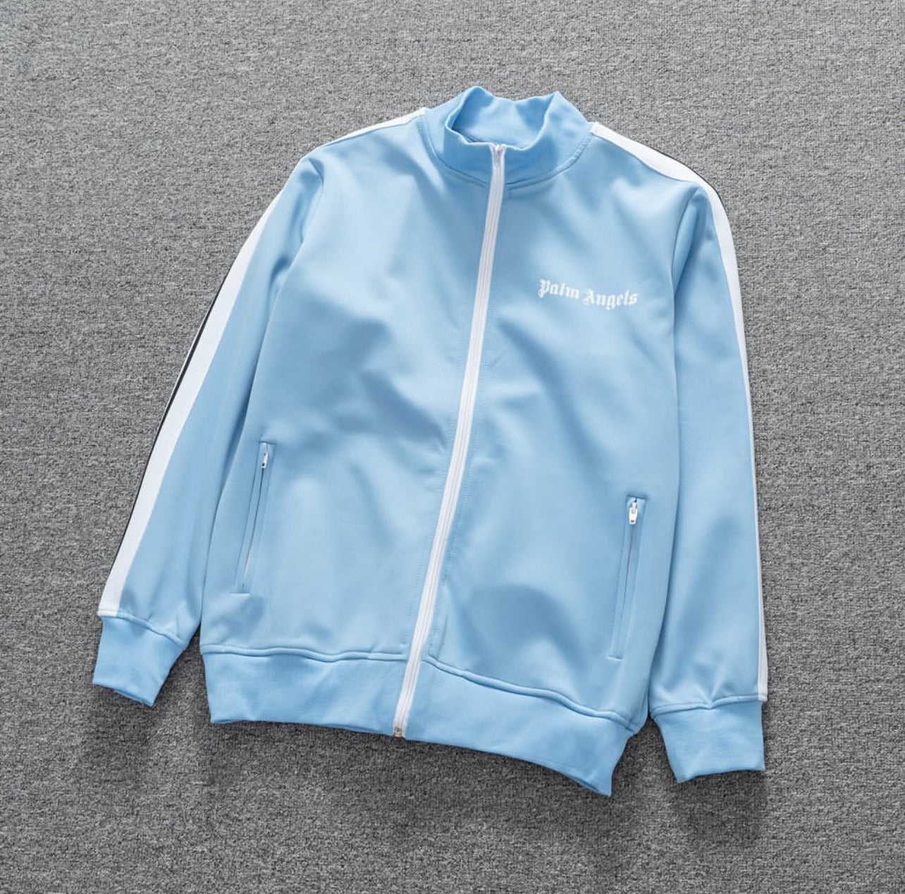 Palm Agels Track Jacket (Baby Blue)