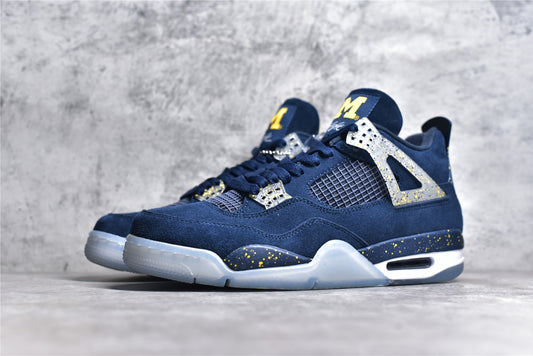 Jordan 4 retro 'michigan wolverines' pe